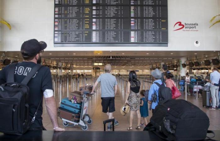 Changement de bagages à l’aéroport de Bruxelles