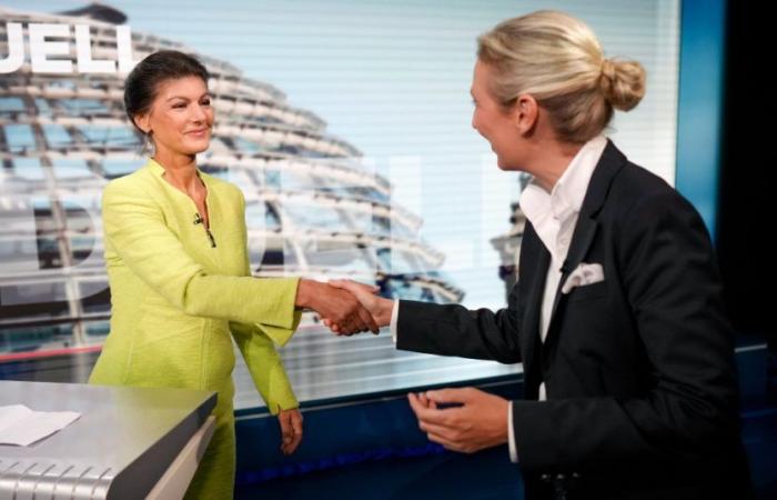 Le tabou de l’AfD se fragilise : le duel télévisuel Weidel-Wagenknecht