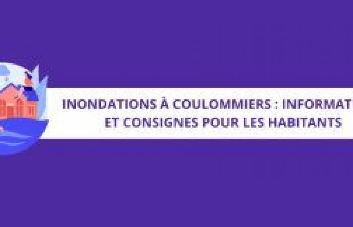 Inondations à Coulommiers : informations et consignes aux riverains