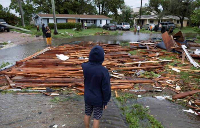 Ouragan « Milton »… Les autorités ont demandé aux habitants d’écrire leurs informations sur leurs bras en prévision du pire