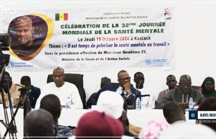 SÉNÉGAL-SANTE-SENSIBILISATION / La 32ème Journée Mondiale de la Santé Mentale lancée à Kaolack – Agence de presse sénégalaise