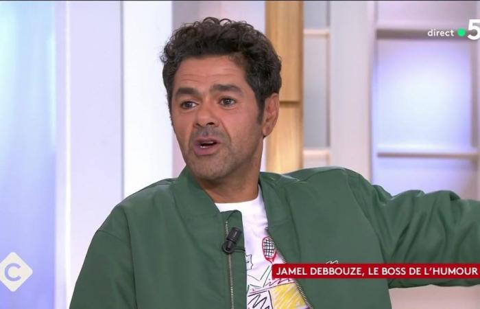 Jamel Debbouze surprises Anne-Élisabeth Lemoine by arriving on the set of C à vous (Video)