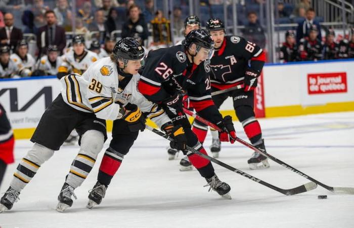 Les Remparts utilisent la méthode dure avec Maddox Dagenais