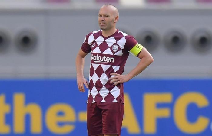 Vissel Kobe remercie Iniesta pour sa contribution au football japonais