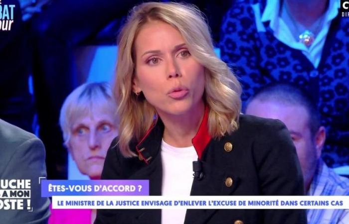 Tiphaine Auzière, the daughter of Brigitte Macron, joins Cyril Hanouna and “Touche pas à mon poste” on C8