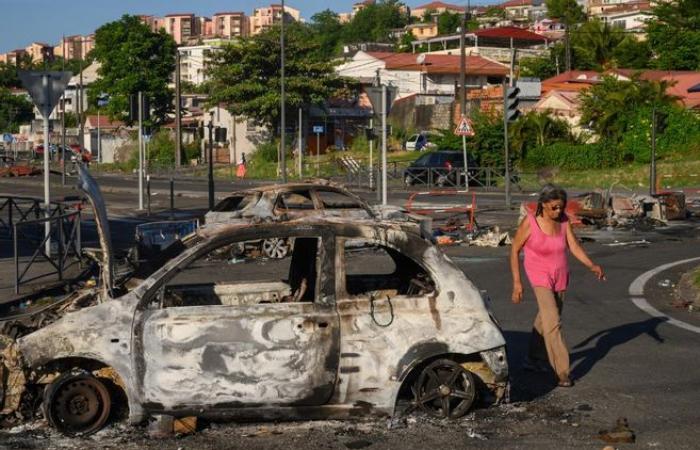 Douze gendarmes blessés en Martinique après une nuit d’émeutes contre la vie chère