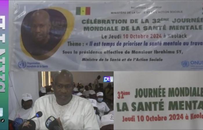 Ibrahima Sy lance un plaidoyer pour la promotion et la vulgarisation des déterminants de la santé mentale des usagers en milieu de travail.