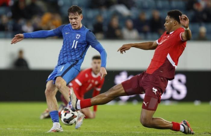 La Suisse U21 avec un match nul tardif contre la Finlande en qualification pour le Championnat d’Europe