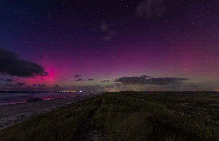 EN IMAGES. D’impressionnantes aurores boréales ont illuminé le ciel français entre jeudi et vendredi