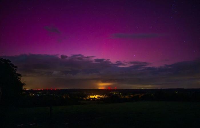 EN IMAGES. D’impressionnantes aurores boréales ont illuminé le ciel français entre jeudi et vendredi