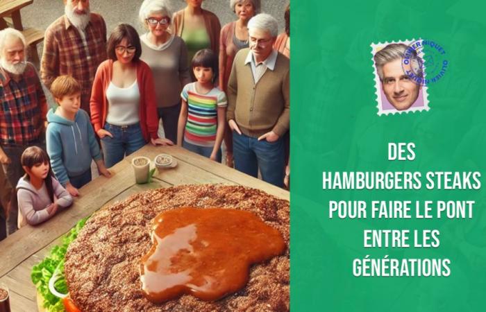 Des hamburgers et des steaks pour combler le fossé entre les générations