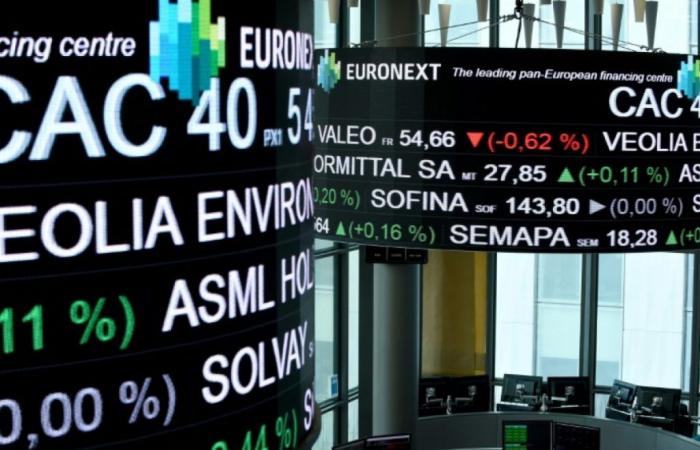 La Bourse de Paris en baisse après l’inflation américaine – 10/10/2024 à 18h52