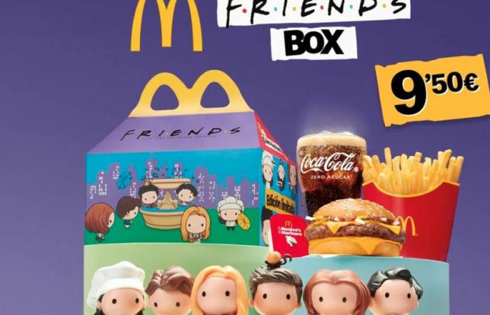 McDonald’s vend des Happy Meals «Friends» pour adultes