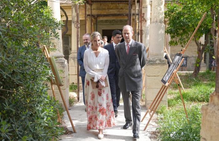 À Malte, le prince Edward et Sophie se souviennent de la reine Elizabeth II et du prince Philip