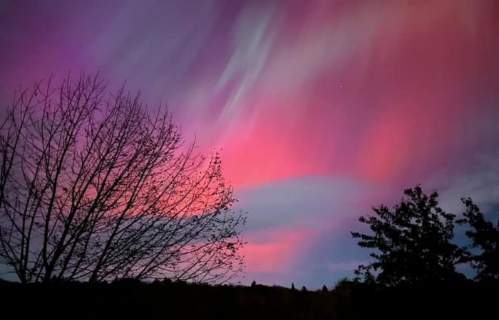 Les aurores boréales parsèment le ciel du Québec