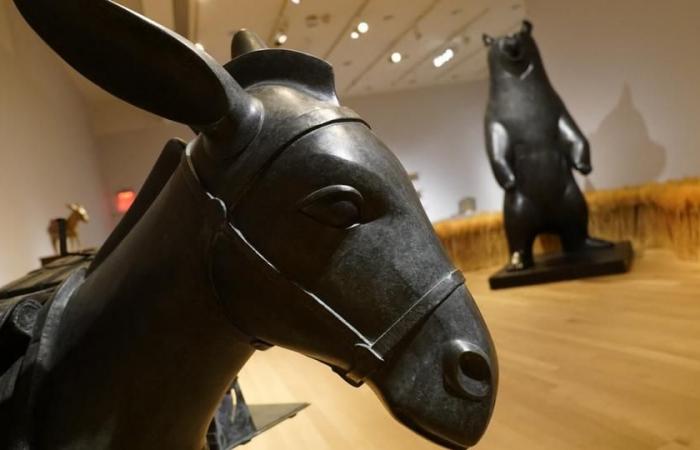 « L’Âne de Nathalie », « Très Grand Ours »… Plusieurs animaux d’un sculpteur français vendus pour des dizaines de millions d’euros à New York