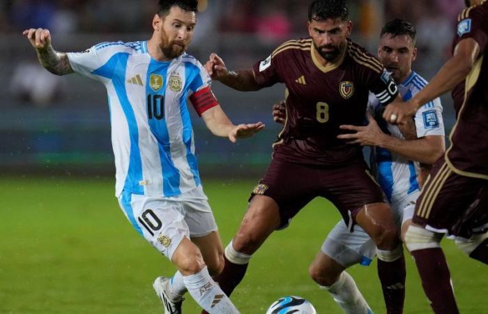 L’Argentine n’obtient qu’un nul 1-1 au Venezuela