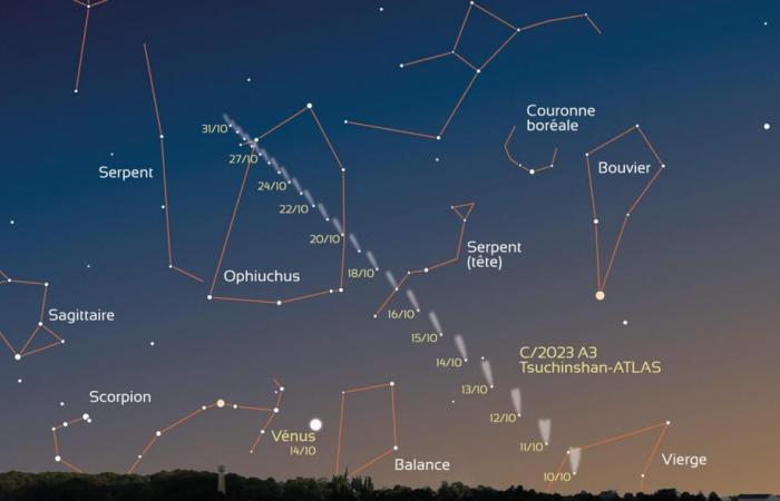 Visible à l’œil nu, la « comète du siècle » pourra être observée en France dès ce week-end