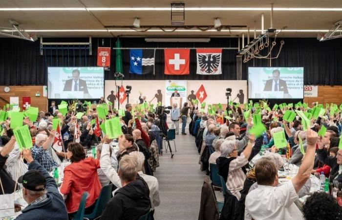 Les délégués de l’UDC disent oui au financement de la santé