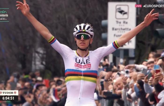 Les 25 victoires de Tadej Pogacar en 2024, dont Liège, le Giro, le Tour de France, les Mondiaux, le Tour de Lombardie…