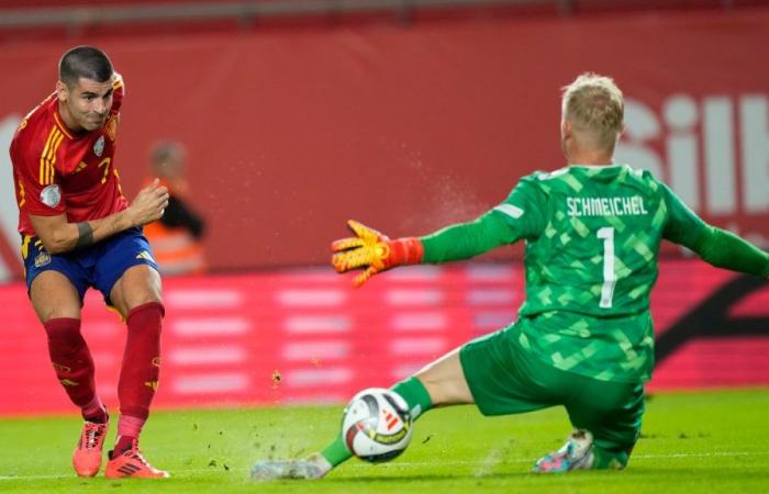 Schmeichel, d’avoir rendu Morata amer et d’avoir tout arrêté à cause de l’erreur résolue par l’Espagne