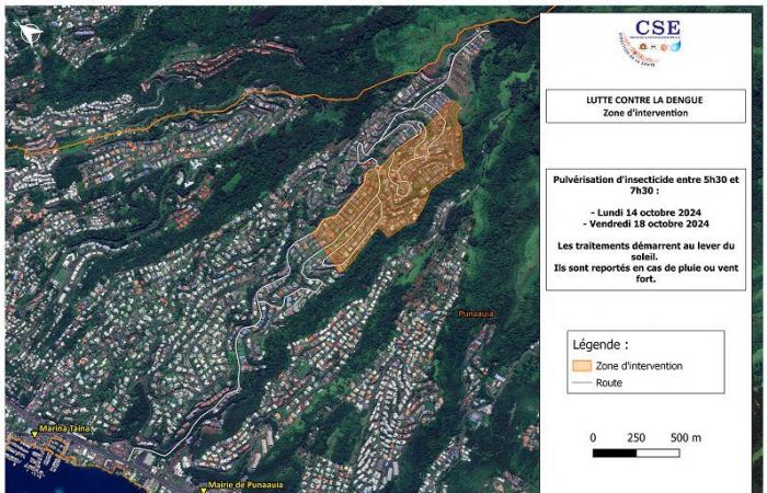 pulvérisation d’insecticide prévue à Miri