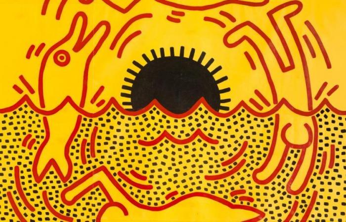 L’artiste américain Keith Haring, roi du street art, pop et engagé, prend sa revanche à Paris