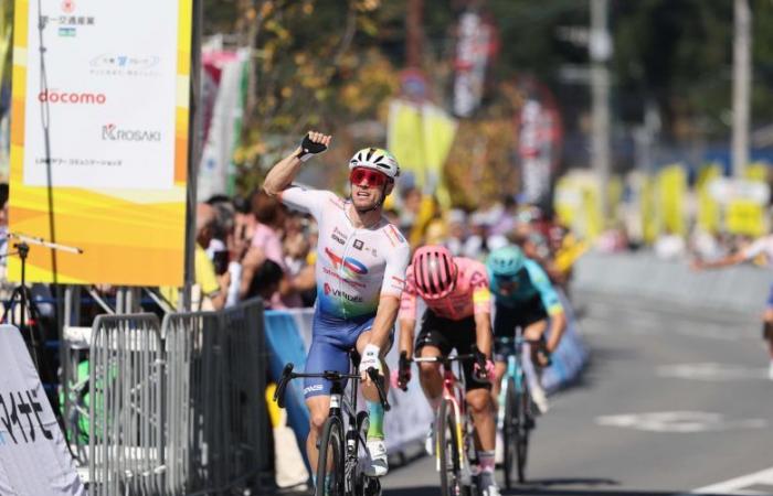 Vélo. Tour de Kyushu – Emilien Jeannière remporte la 1ère étape, TotalEnergies en feu