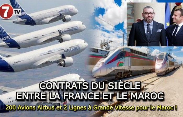 200 avions Airbus et 2 lignes à grande vitesse pour le Maroc ! – Le7tv.ma