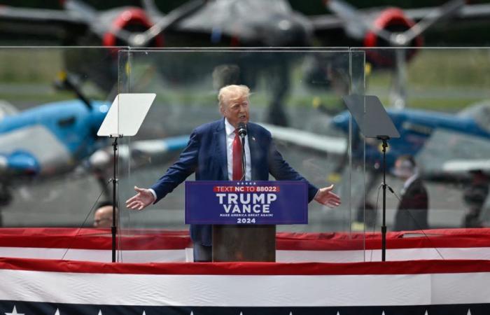 Un homme armé arrêté près du rassemblement de Donald Trump en Californie