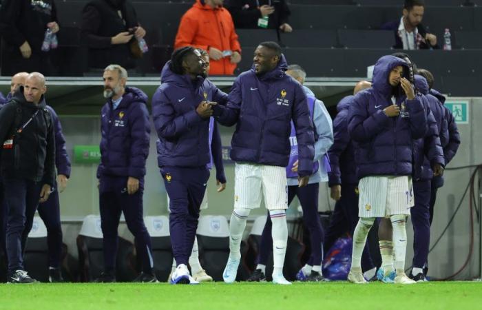 la composition probable des Bleus avec plusieurs changements, notamment en attaque