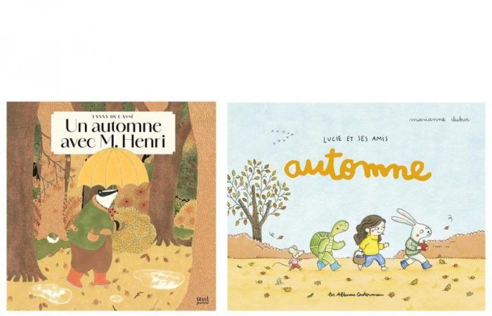 2 livres saisonniers – Automne et Un automne avec M. Henri