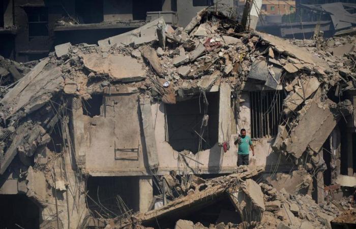 la ville de Nabatiyeh réduite en ruines par l’aviation israélienne