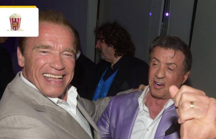 en 1977, la rivalité entre Stallone et Schwarzenegger commence ainsi – Actus Ciné