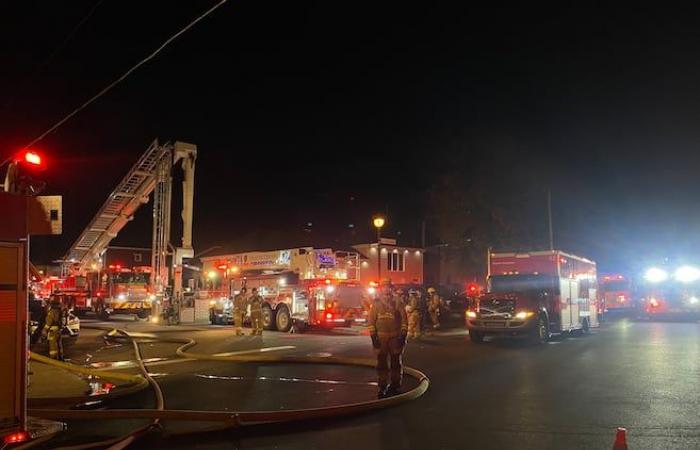 3e alarme incendie à Vanier