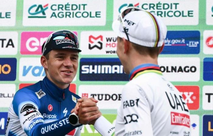 Remco Evenepoel fier de sa 2ème place au Tour de Lombardie (vidéos)