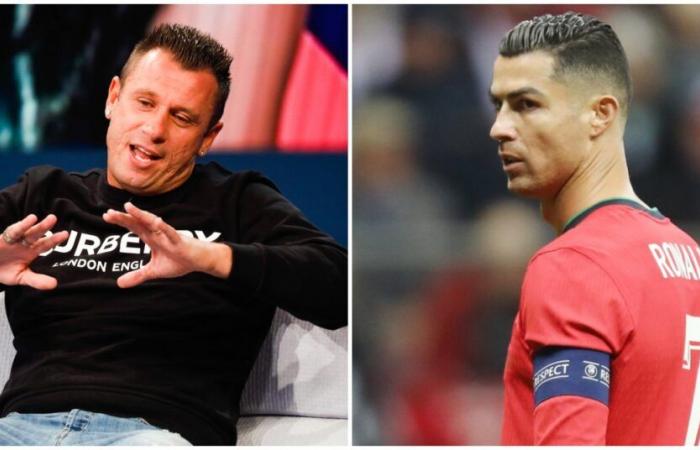 Cristiano Ronaldo, son énorme pression sur Cassano