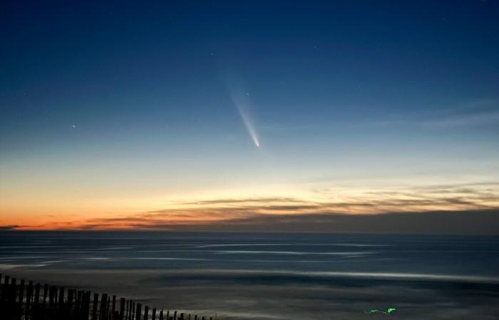 EN IMAGES. La « comète du siècle » est passée au-dessus de la Gironde et sera bientôt de nouveau visible