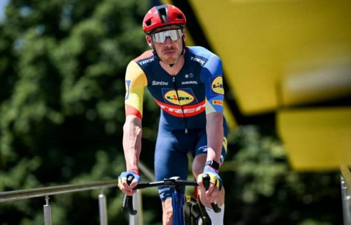 Inhabituel. Quand le cycliste belge Tim Declercq bat… un cheval au sprint !