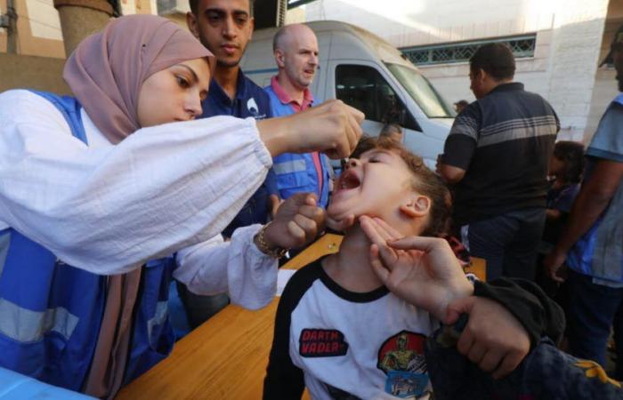 Gaza. Lancement d’une deuxième campagne de vaccination anti-polio pour les enfants