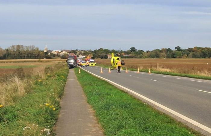 Un automobiliste décède dans une collision avec un poids lourd près de Thoune-Saint-Martin