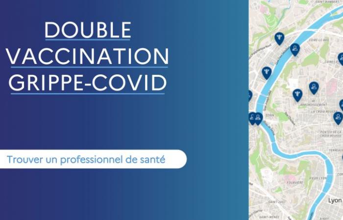 Vaccination contre la grippe saisonnière et le Covid-19 : trouver un professionnel de santé