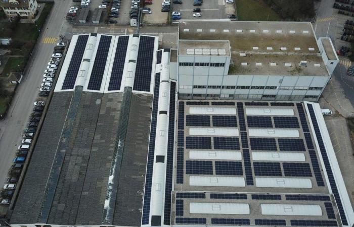 Mise en service d’un parc solaire à Nexans