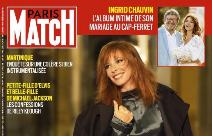 Mylène Farmer à la Une de Paris Match du 16 octobre 2024 (n°3937)