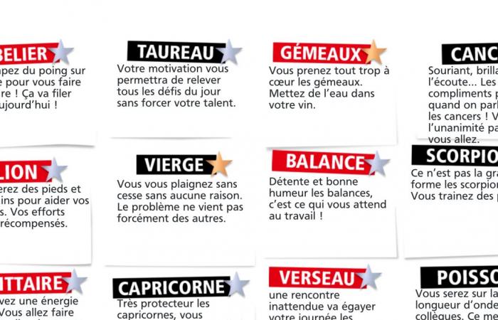 L’horoscope Double Expresso RTL2 du mercredi 16 octobre 2024