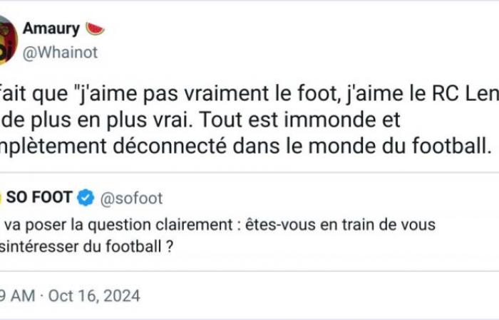 Vous perdez tout intérêt pour le football ? – Enquête