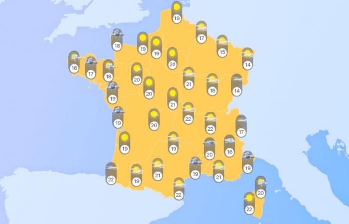 connaître la météo en France aujourd’hui