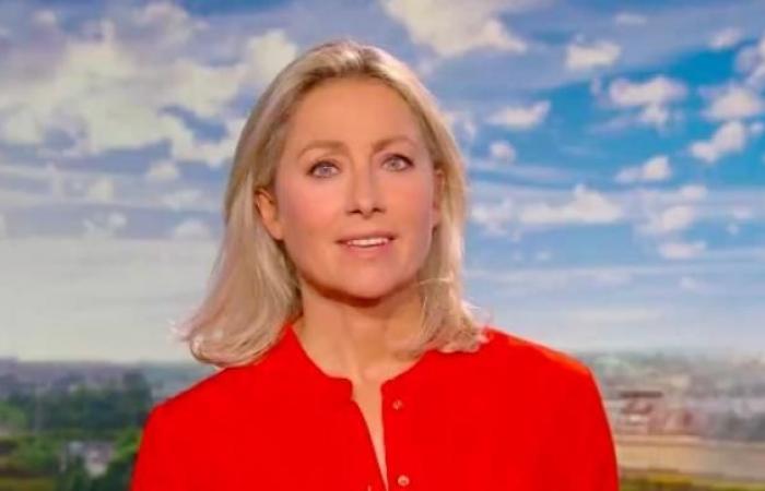 Anne-Sophie Lapix reste en difficulté sur France 2 pour la première partie de son journal battu par un million et demi de téléspectateurs par Gilles Bouleau sur TF1