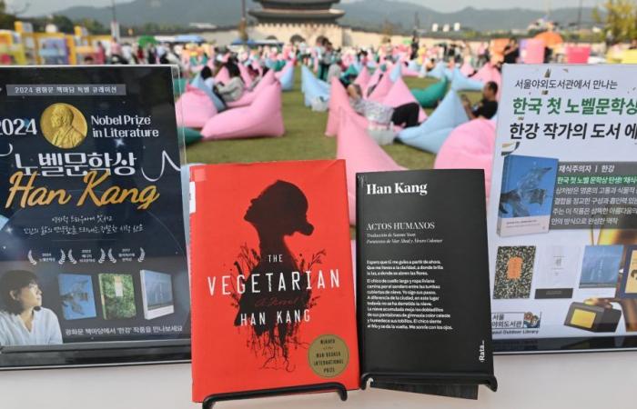 Plus d’un million de livres du prix Nobel Han Kang vendus en une semaine