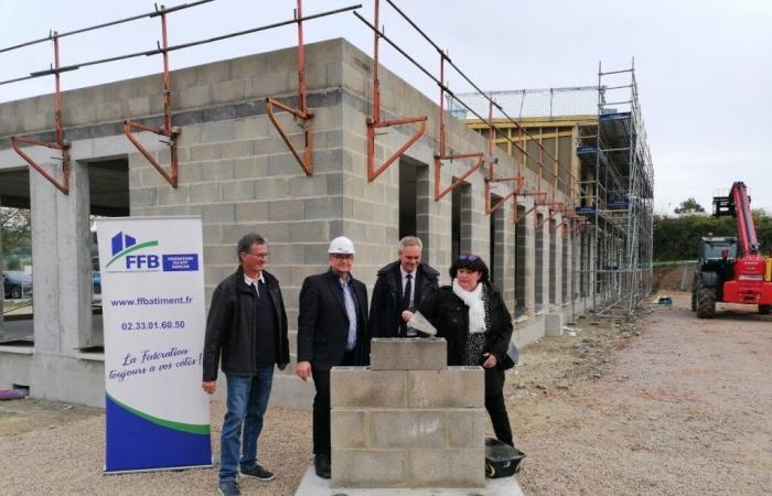 Le nouveau bâtiment de la fédération du bâtiment et des travaux publics de la Manche a été construit